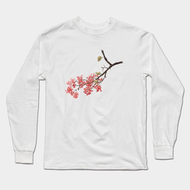 November 24th birthday flower Long Sleeve T-Shirt by birthflower